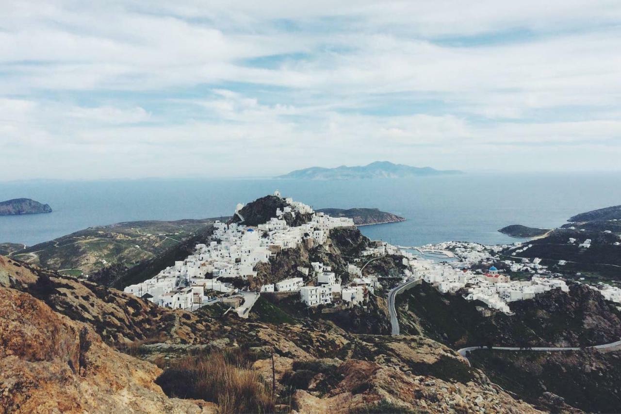 The Oceanographer'S Home, A Chora Hideaway Serifos Town Bagian luar foto